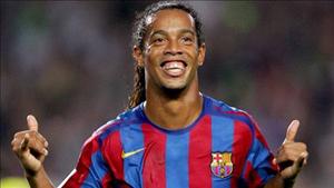 Huyền thoại Ronaldinho trở thành đại sứ của Barca