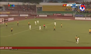 Đối thủ mắc sai lầm, Hồ Tuấn Tài ghi bàn nhanh nhất trong lịch sử các ĐT Việt Nam