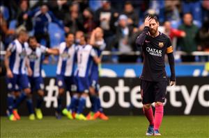 Thống kê Deportivo 2-1 Barca: Suarez không còn là “gà son”