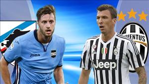 Nhận định Sampdoria vs Juventus 21h00 ngày 19/3 (Serie A 2016/17)