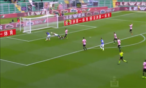 Chân sút Sampdoria bỏ lỡ cơ hội như Fernando Torres