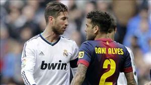 Sergio Ramos khẩu chiến Dani Alves vì đội bóng cũ Sevilla