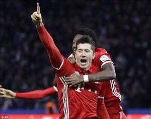 Tổng hợp: Bayern Munich 3-0 Schalke (Tứ kết Cúp QG Đức 2016/17)