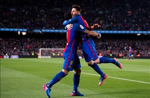Barca 4-2 Valencia: Lại là câu chuyện MSN làm, thủ phá