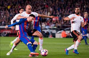 Những thống kê đáng chú ý sau trận đấu Barca 4-2 Valencia