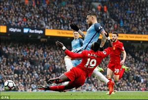 Tổng hợp: Man City 1-1 Liverpool (Vòng 29 NHA 2016/17)