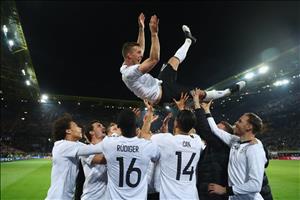 Podolski tự hào với màn chia tay ĐT Đức trong mơ
