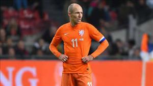 Robben dùng từ thảm họa để nói về thất bại của Hà Lan