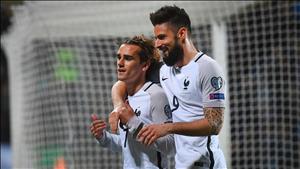 Tổng hợp: Luxembourg 1-3 Pháp (VL World Cup 2018)