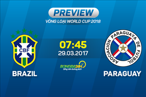 Brazil vs Paraguay (7h45 ngày 29/3): Nội chiến Selecao