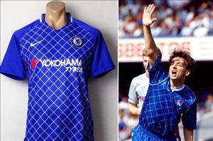 Rò rỉ áo đấu Chelsea mùa giải 2017/18 giống như 30 năm về trước