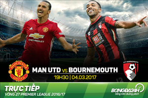 MU 1-1 Bournemouth (KT): Ibra hỏng 11m + 12 chống 10 = Hòa nhục