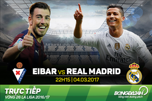 Eibar 1-4 Real Madrid (KT): Benzema tỏa sáng nhân dịp Ronaldo vắng mặt