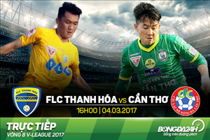 Thanh Hóa 1-0 Cần Thơ (KT): Chiến thắng tối thiểu