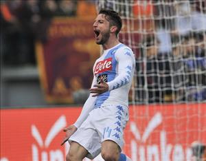 AS Roma 1-2 Napoli: Mertens kéo sập pháo đài Olimpico