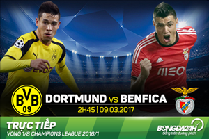 Dortmund 4-0 (4-1) Benfica (KT): Gọi tên linh dương đen Aubameyang