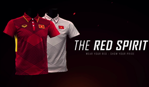 ĐT Việt Nam chính thức giới thiệu mẫu áo mới