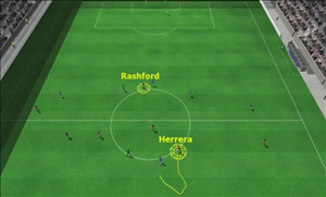 Bàn thắng trận MU 2-0 Chelsea được tái hiện bằng công nghệ 3D