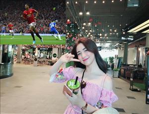 Ca sĩ Hòa Minzy hỉ hả khi MU đánh bại Chelsea