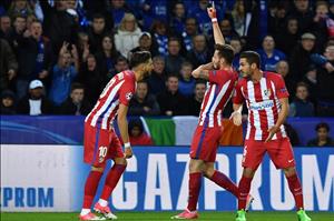 Những con số đặc biệt sau trận đấu Leicester 1-1 Atletico