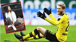 Tiền đạo Schuerrle hụt hơi vì cặp bồ siêu mẫu