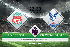 Liverpool vs Crystal Palace (22h30 ngày 23/4): Cơn ác mộng ùa về