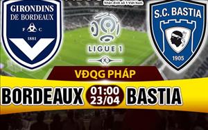 Nhận định Bordeaux vs Bastia 01h00 ngày 23/4 (Ligue 1 2016/17)