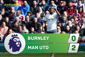 Tổng hợp: Burnley 0-2 MU (Vòng 34 NHA 2016/17)