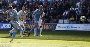 Tổng hợp: Swansea 2-0 Stoke (Vòng 34 NHA 2016/17)