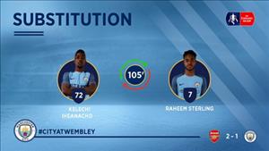 Man City làm nên lịch sử trong trận thua Arsenal