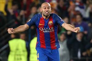 Sau 7 năm, Mascherano lập thành tích không thể tin nổi ở Barca