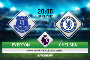 Giải mã trận đấu Everton vs Chelsea 20h05 ngày 30/4 (NHA 2016/17)