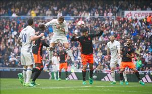 Những thống kê ấn tượng trận Real 2-1 Valencia