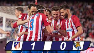 Atletico Madrid 1-0 Sociedad: Chiến thắng quan trọng