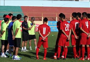 U20 Việt Nam thắng đàn em U19 trước ngày sang Đức