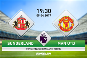 Sunderland vs MU (19h30 ngày 9/4): Bất bại tiếp chứ?