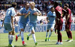 Tổng hợp: AS Roma 1-3 Lazio (Vòng 34 Serie A 2016/17)
