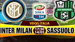 Nhận định Inter Milan vs Sassuolo 17h30 ngày 14/5 (Serie A 2016/17)