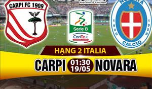 Nhận định Carpi vs Novara 01h30 ngày 19/5 (Hạng 2 Italia 2016/17)