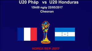 U20 Pháp 3-0 U20 Honduras (KT): Hậu duệ Les Bleus thắng dễ trận ra quân