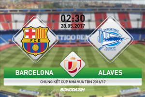 Barcelona vs Alaves (2h30 ngày 28/5): Quà chia tay cho Luis Enrique?