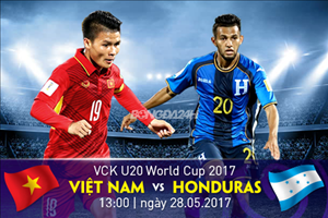 U20 Việt Nam 0-2 U20 Honduras (KT): Thầy trò HLV Hoàng Anh Tuấn ngậm ngùi xách vali về nước