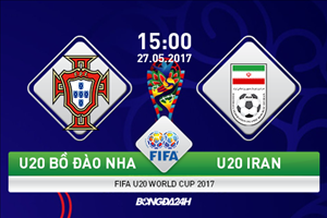 U20 BĐN 2-1 U20 Iran (KT): Đàn em của Ronaldo thót tim vượt qua vòng bảng