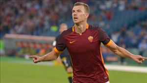 Tiền đạo Dzeko giành danh hiệu Vua phá lưới Serie A 2016/17