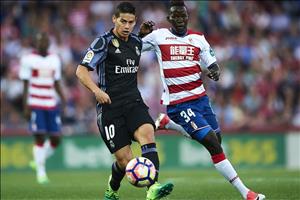 Những thống kê đáng nhớ sau trận đấu Granada 0-4 Real