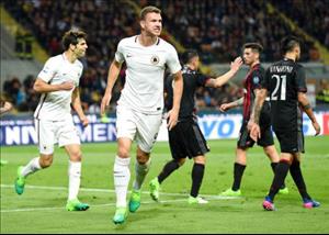 Tổng hợp: AC Milan 1-4 Roma (Vòng 35 Serie A 2016/17)