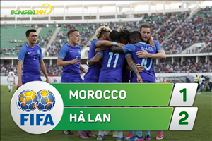 Tổng hợp: Morocco 1-2 Hà Lan (Giao hữu quốc tế)