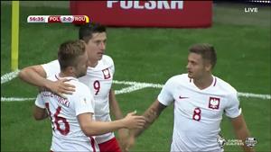 Tổng hợp: Ba Lan 3-1 Romania (Vòng loại World Cup 2018)
