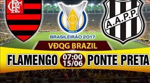 Nhận định Flamengo vs Ponte Preta 07h00 ngày 15/6 (VĐQG Brazil 2017)