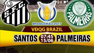 Nhận định Santos vs Palmeiras 07h45 ngày 15/6 (VĐQG Brazil)
